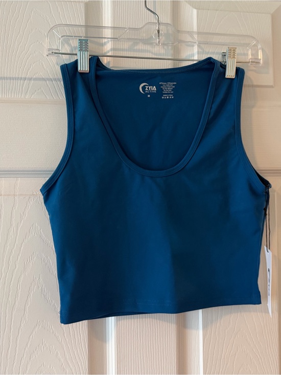 ZYIA Tops - 💙 Zyia Peacock Stronger Tank – New With Tags